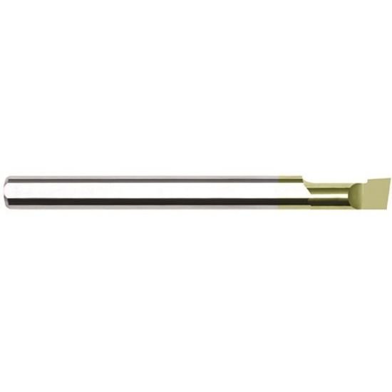 Picture of .490 X .750 Aluminum Cut Boring Bar Internal Tool 19-1600 Solid Tool Boring 0.0150 0.38mm Radius 0.5000 12.70mm - 1/2 Shank